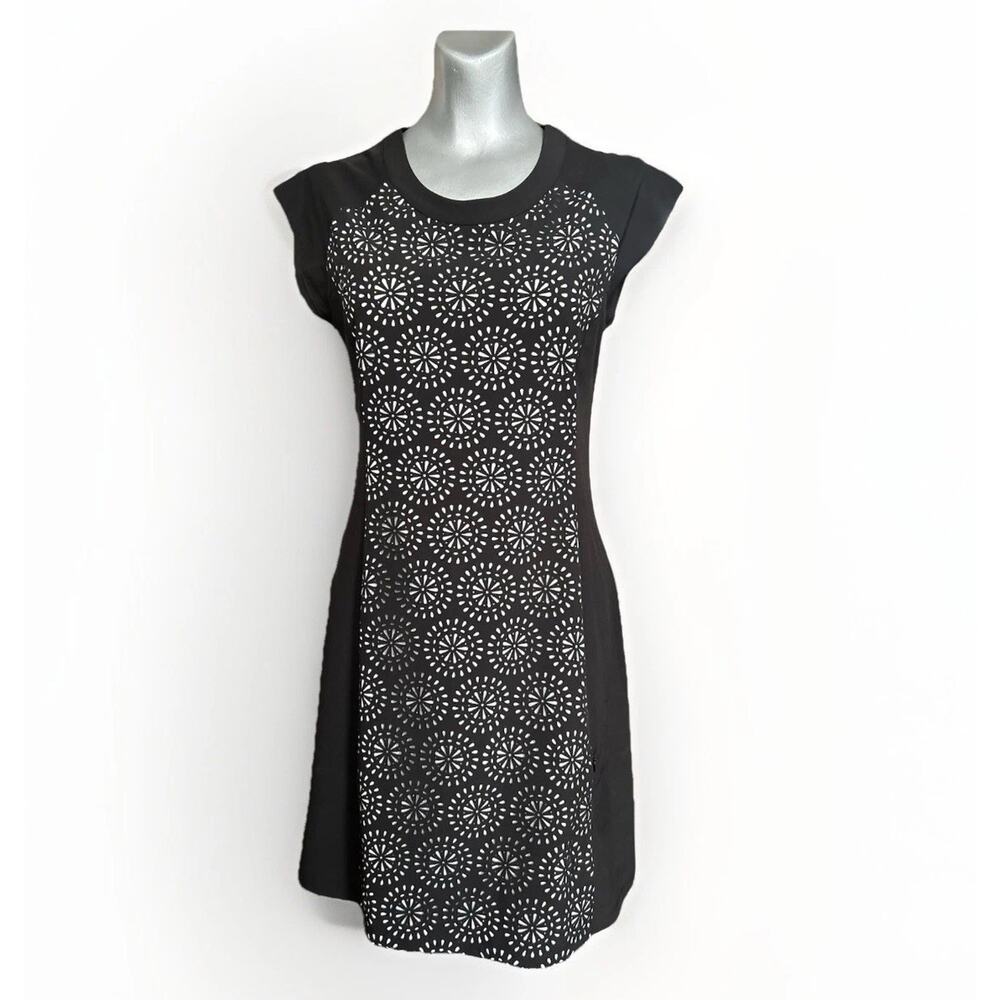 Krimson Klover Dress XS Black Laser Cut Athletic Minimal Sporty Casual Stretch